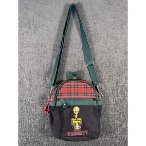 1998 Looney Tunes Tweety Bird Varsity Mini Backpack.